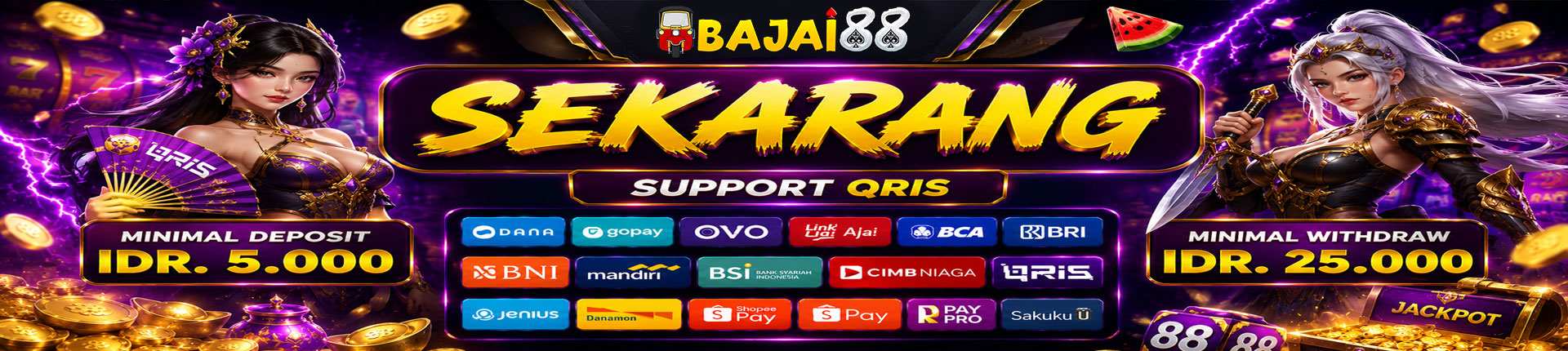 BAJAI88: Agen Situs Slot Gacor Online Terpercaya & Terlengkap Se-Asia